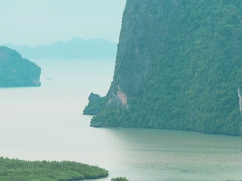 Île James Bond dans la Baie de Phang Nga et activité canoë