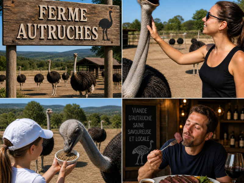 Ferme d'autruches