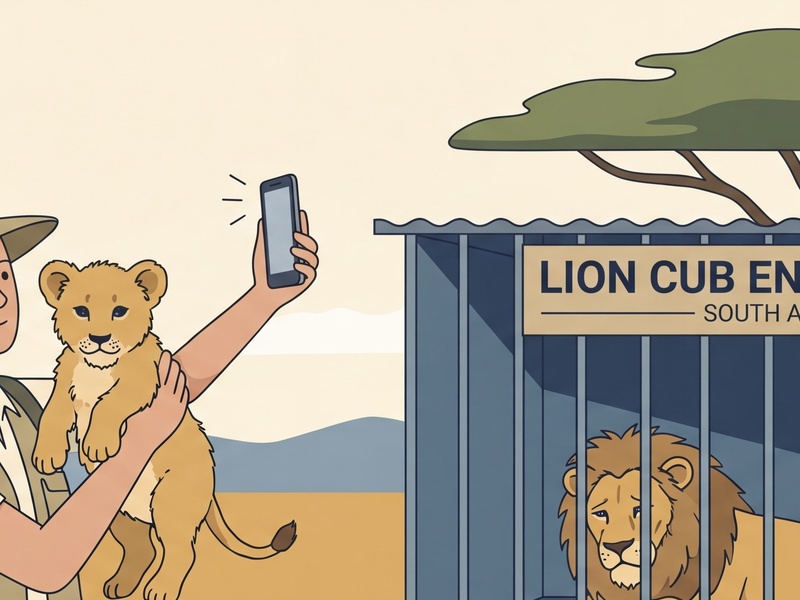 Selfie avec la faune sauvage