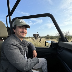 Alexis, guide safari en Afrique 