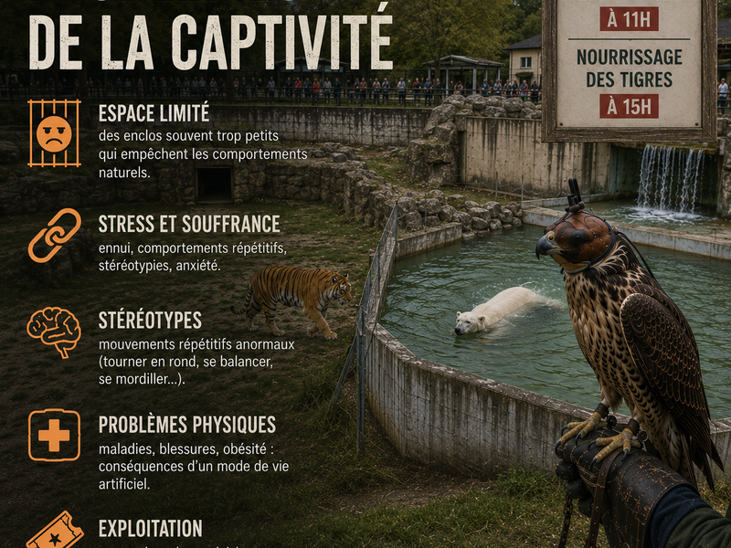 Zoo · Parc animalier · Fauconnerie
