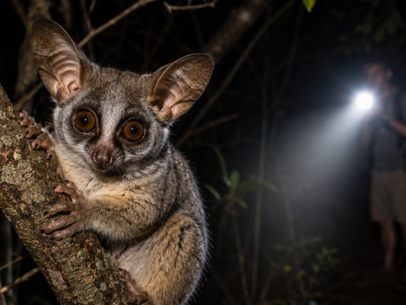 Pollution lumineuse (animaux nocturnes)